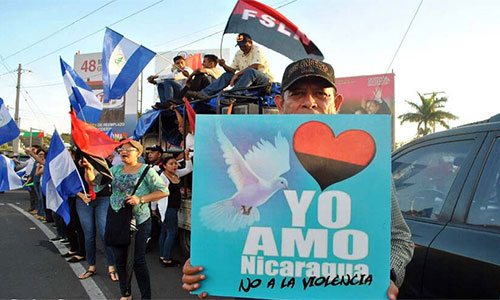 Nicaragua quiere paz Nicaragua quiere paz